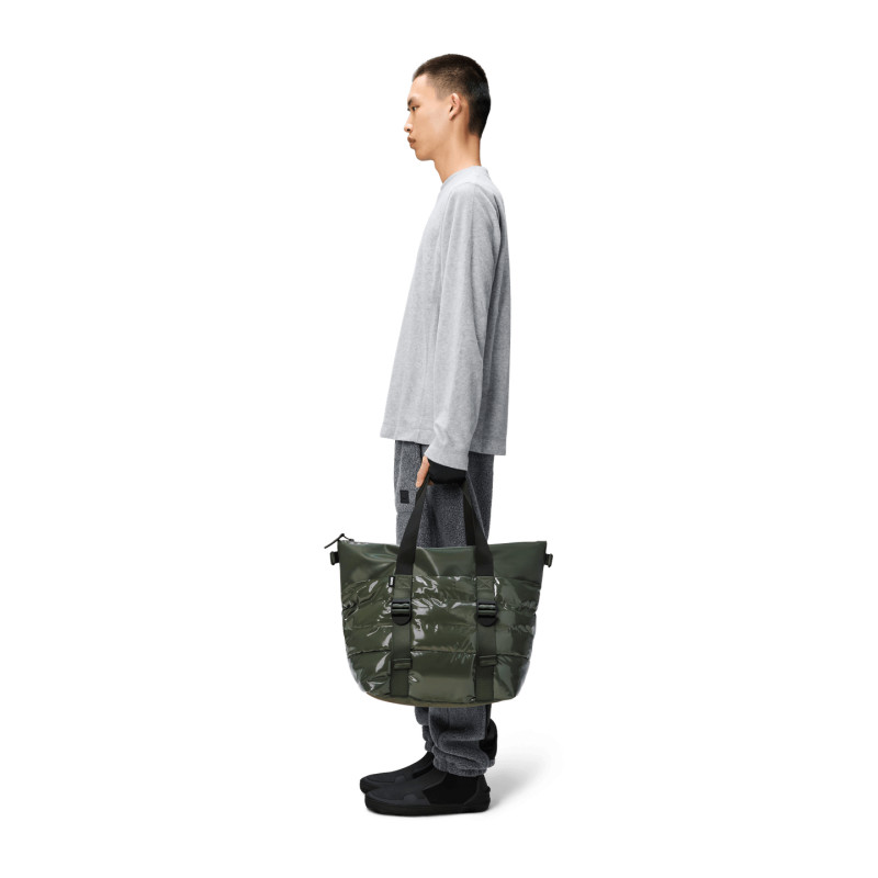 RAINS rokassoma Puffer Mix Tote Bag 1401 (2)