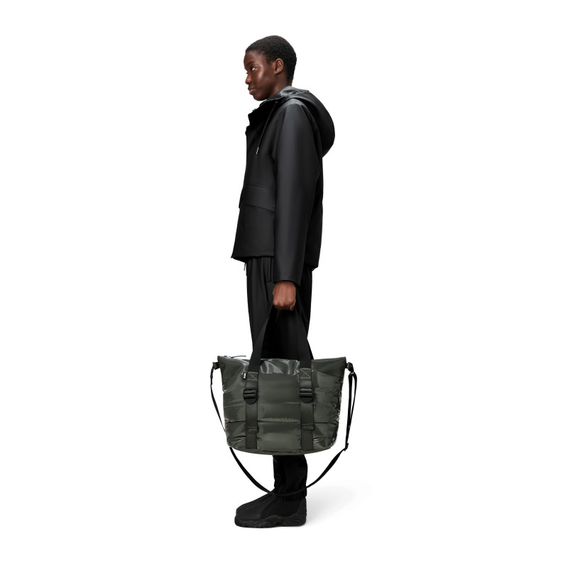RAINS rokassoma Puffer Mix Tote Bag 1401 (3)