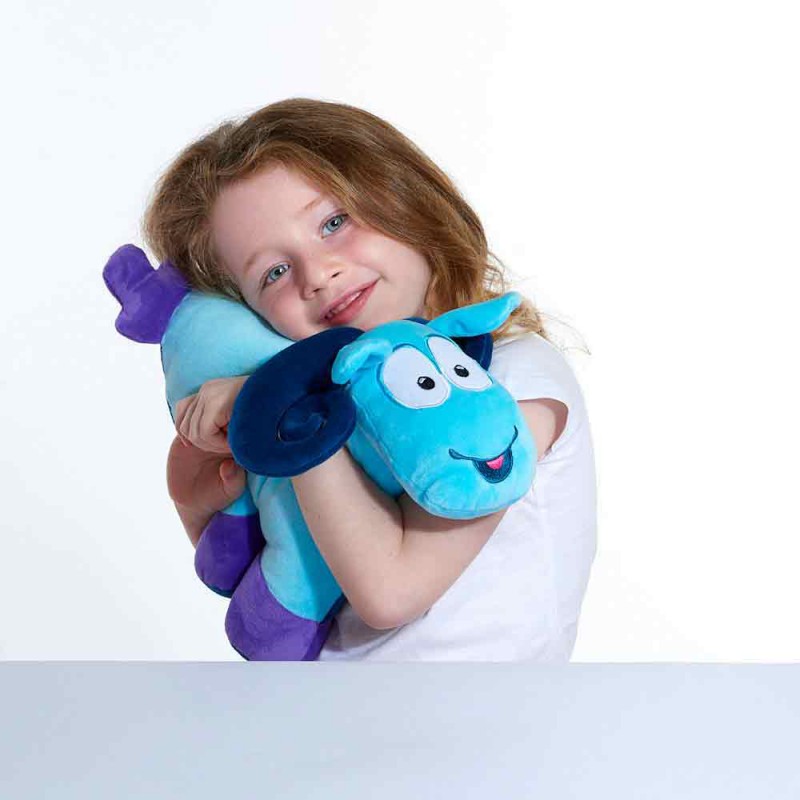 TRAVEL BLUE Sammy the Ram Cuddle Pillow 287 (1)