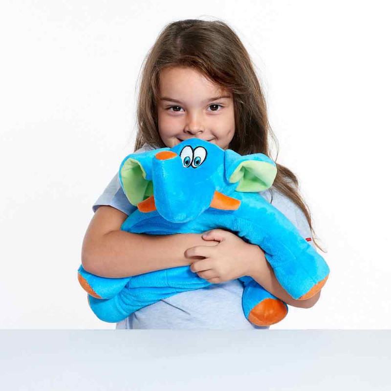 TRAVEL BLUE Trunky the Elephant Cuddle Pillow 289 (1)