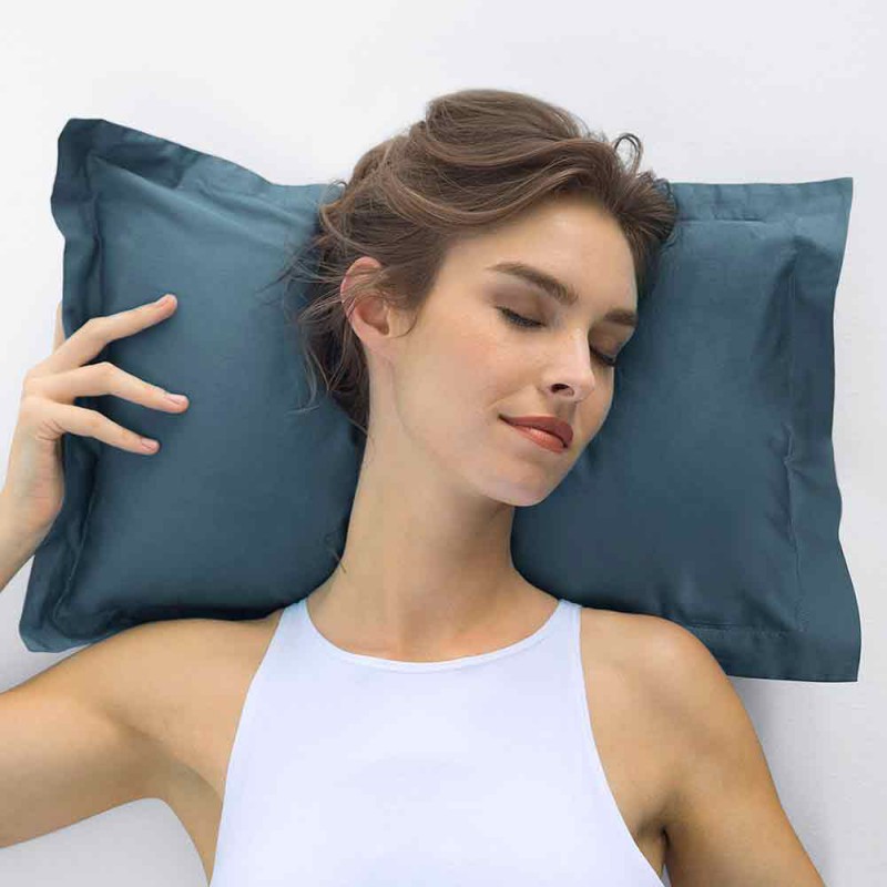 TRAVEL BLUE spilvens Feather Sleep Pillow 214 (1)