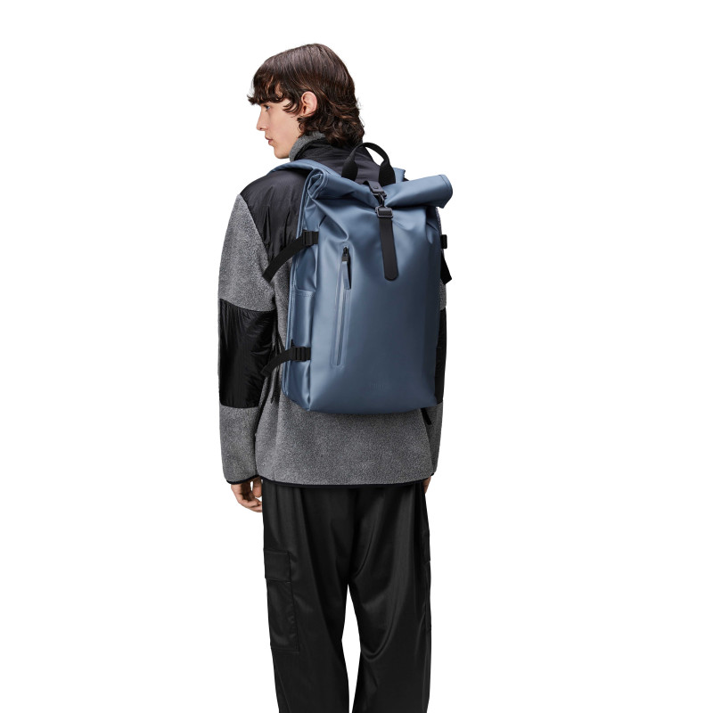 RAINS mugursoma Rolltop Rucksack Large W3 1459 (2)